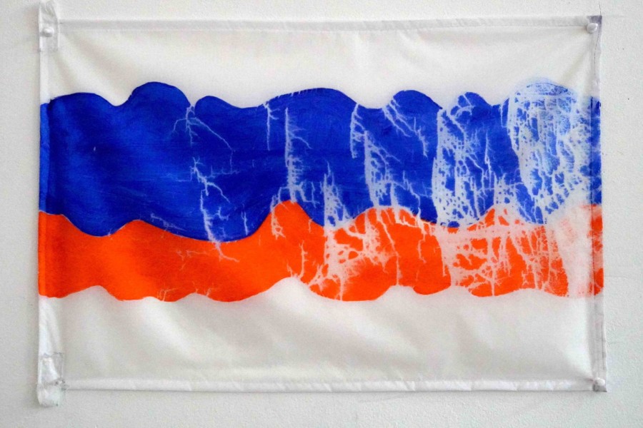 Marcel Dinahet - Dessins et drapeaux