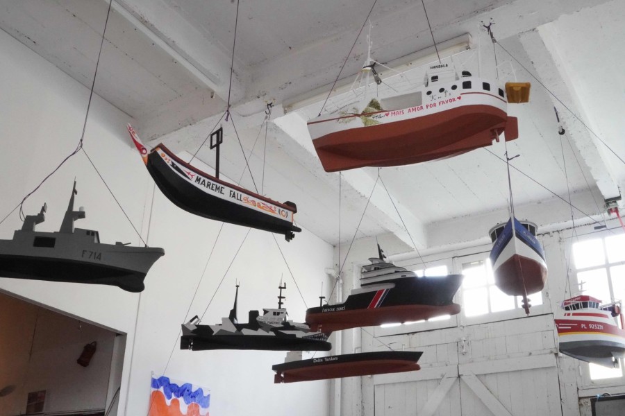 Marcel Dinahet - Les bateaux