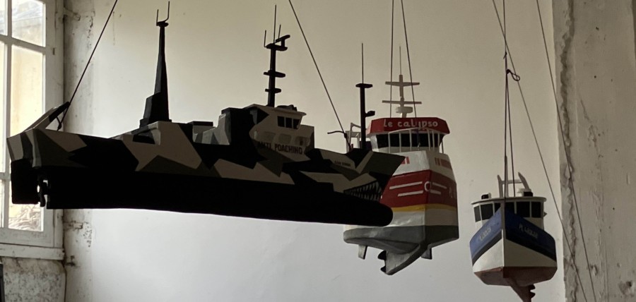 Marcel Dinahet - Les bateaux