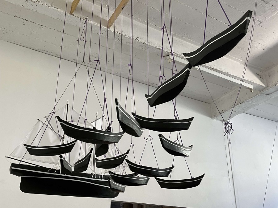 Marcel Dinahet - Les bateaux