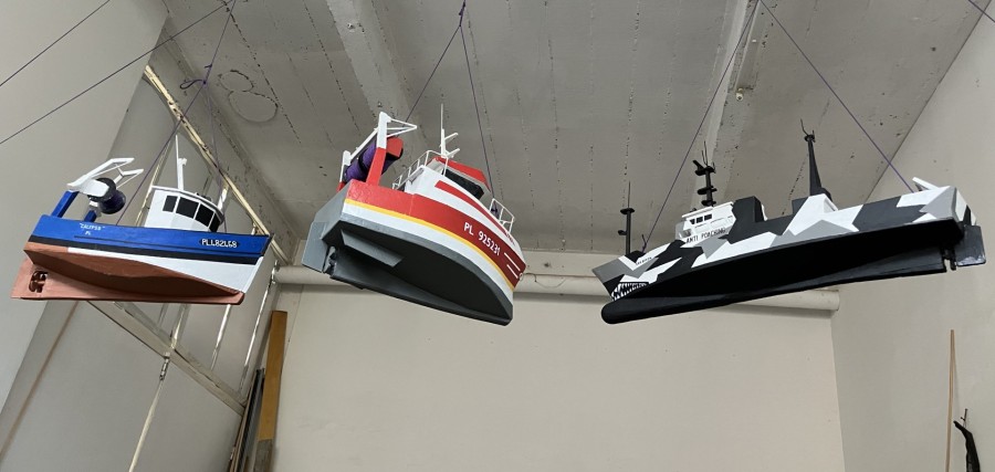 Marcel Dinahet - Les bateaux