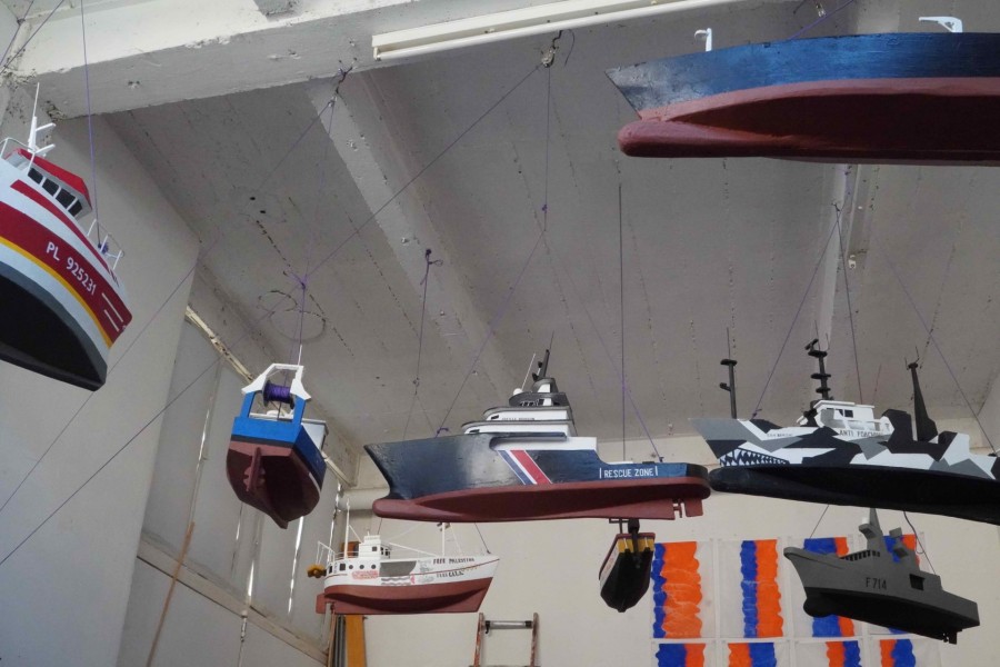 Marcel Dinahet - Les bateaux