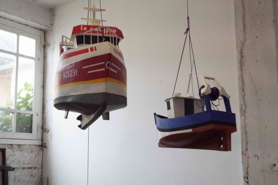 Marcel Dinahet - Les bateaux