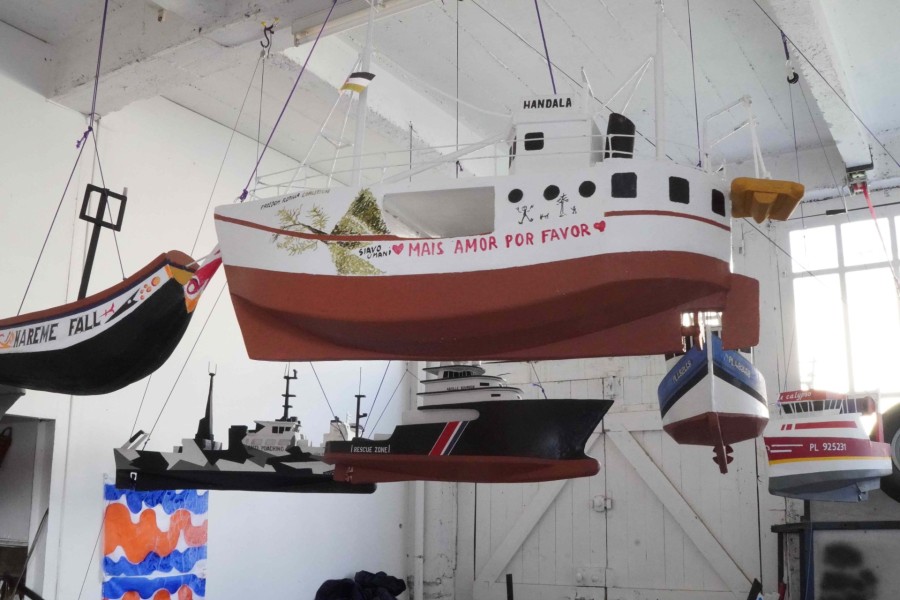 Marcel Dinahet - Les bateaux