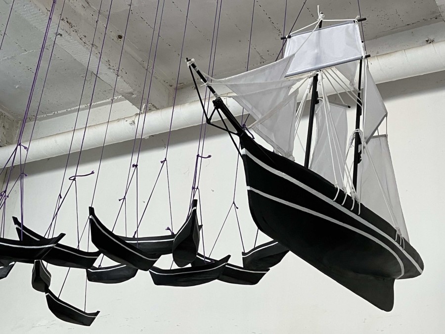 Marcel Dinahet - Les bateaux